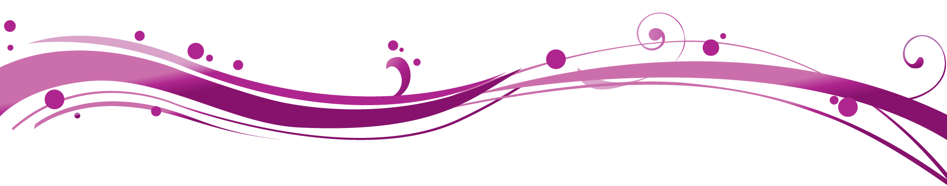 Purple swirl border for the page bottom